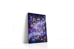Celestial Melody of the Cosmos motivational canvas print, gallery-wrapped, ready to hang