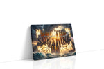 Radiant Storm Serenity motivational canvas print, gallery-wrapped, ready to hang