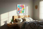 Vibrant Perfection - Motivational, Motivational Wall Art, Inspirational Canvas Print, Office Decor