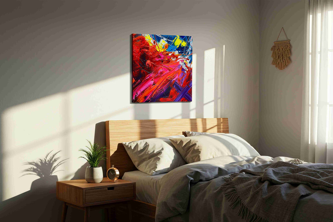 Eruptive Symphony - Abstract Art, Modern Wall Art, Contemporary Canvas Art