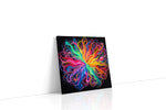 Eternal Vortex of Color abstract canvas print, gallery-wrapped, ready to hang