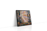 Luminescent Forest Dawn nature canvas print, gallery-wrapped, ready to hang