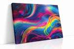 Prismatic Waves of Euphoria - Abstract Art, Modern Wall Art, Contemporary Canvas Art
