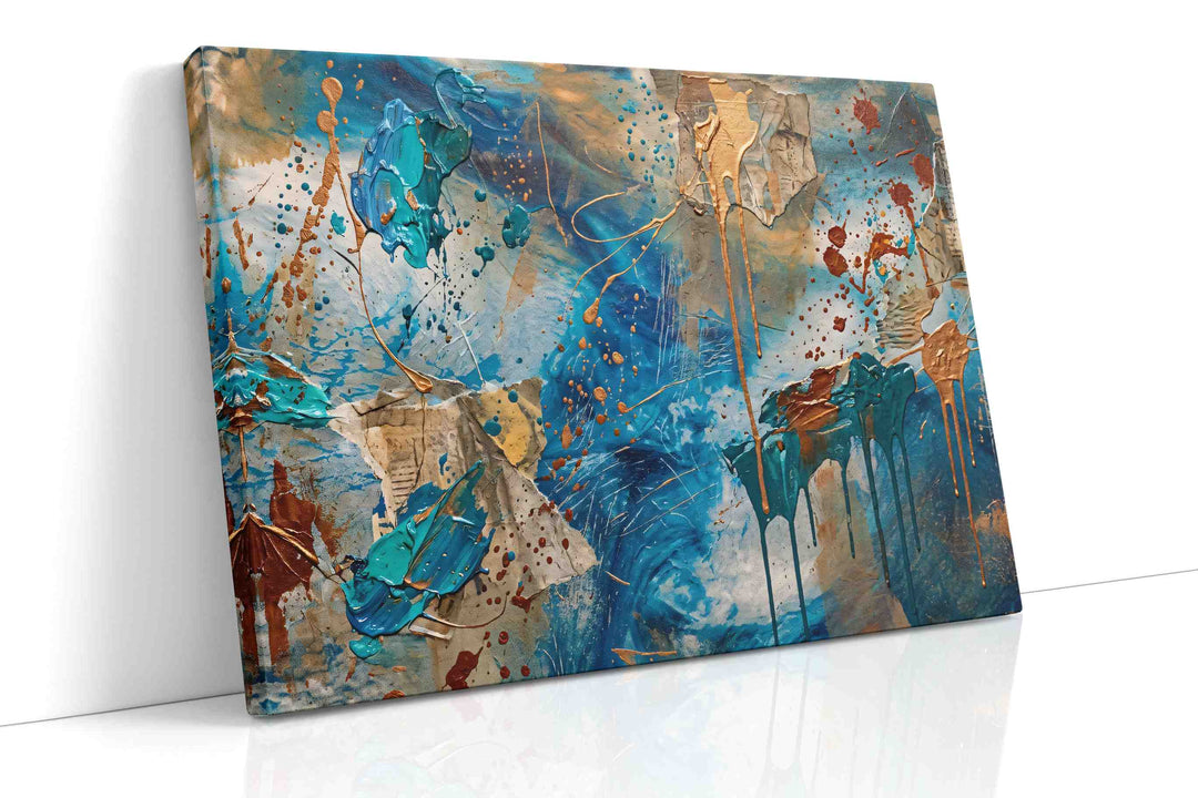 Turbulent Seas of Creativity - Abstract Art, Modern Wall Art, Contemporary Canvas Art