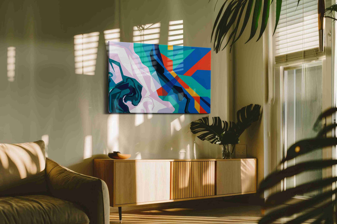 Vibrant Harmonies - Abstract Art, Modern Wall Art, Contemporary Canvas Art