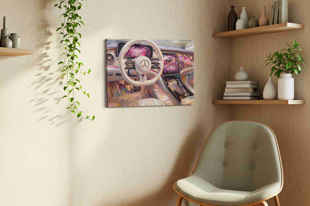 Luxurious Drive Odyssey - Canvas Wall Art