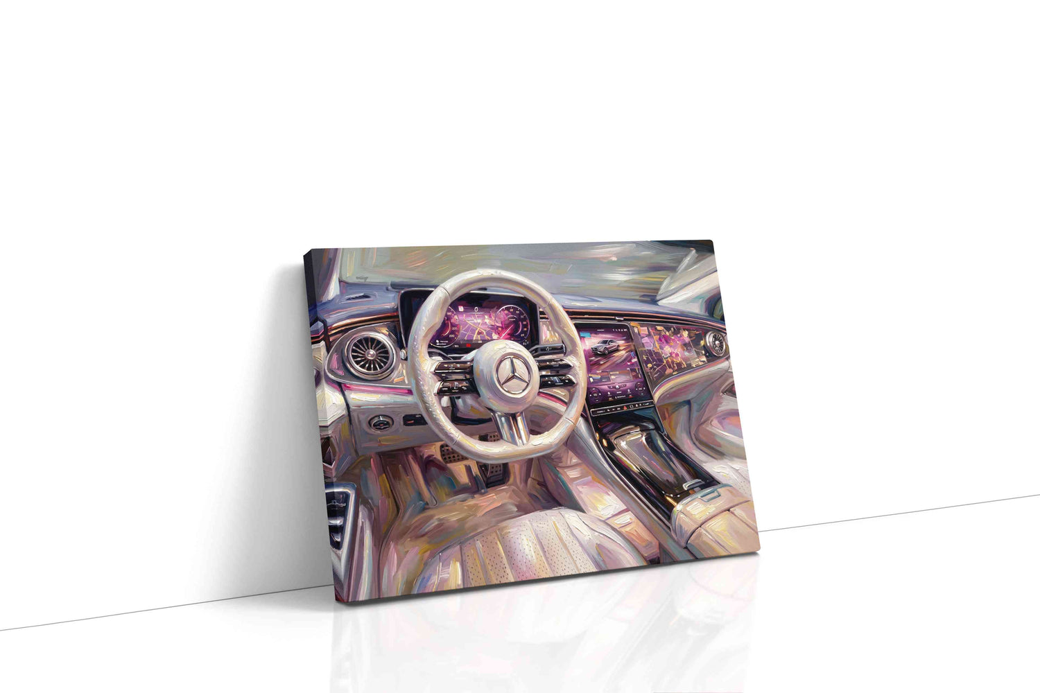Luxurious Drive Odyssey automobile canvas print, gallery-wrapped, ready to hang