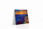 Eternal Canyon Symphony nature canvas print gallery-wrapped square canvas studio shot