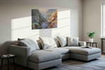 Whispers of the Canyon nature canvas print in a living room scene