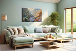 Whispers of the Canyon nature canvas print, hanging on wall
