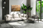 Whispers of the Golden Dawn nature canvas print in a hung canvas mockup