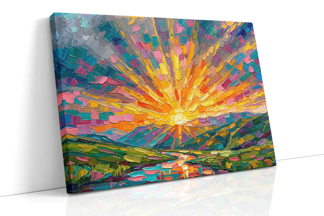 Eternal Radiance - Landscape, Landscape Canvas Print, Scenic Wall Art, Nature Canvas Art