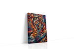 Fierce Palette animals canvas print gallery-wrapped portrait canvas studio shot