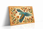A Serenade of Wings and Blooms birds canvas print gallery-wrapped landscape canvas studio shot