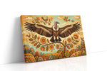 Wings of Vibrant Harmony birds canvas print, gallery-wrapped, ready to hang