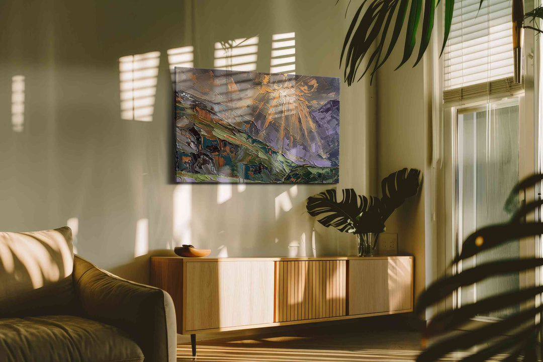 Ethereal Lightscape - Landscape Canvas Print, Scenic Wall Art, Nature Canvas Art