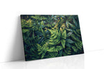Lush Serenity leaves canvas print, gallery-wrapped, ready to hang