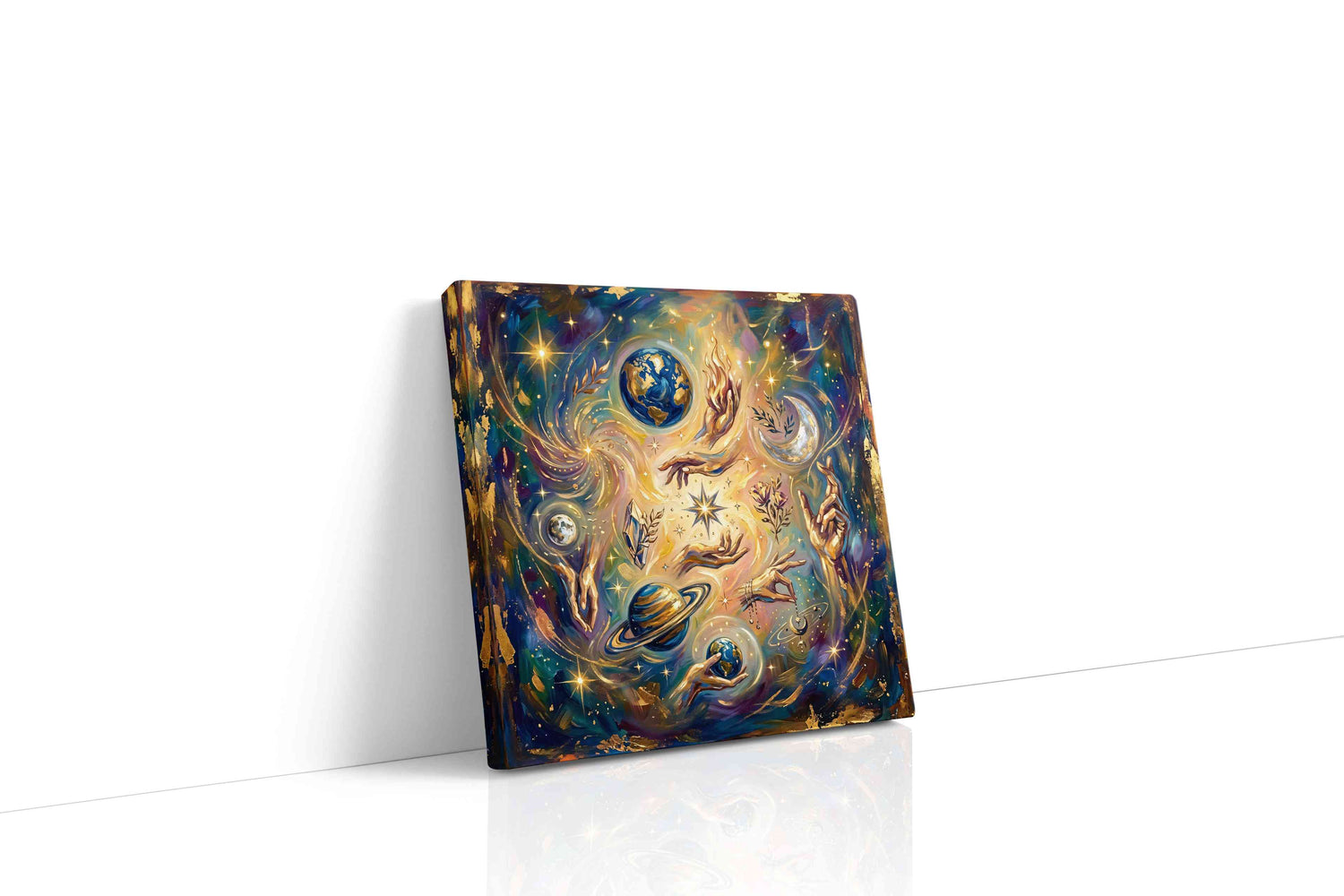 Celestial Harmony fortune canvas print, gallery-wrapped, ready to hang