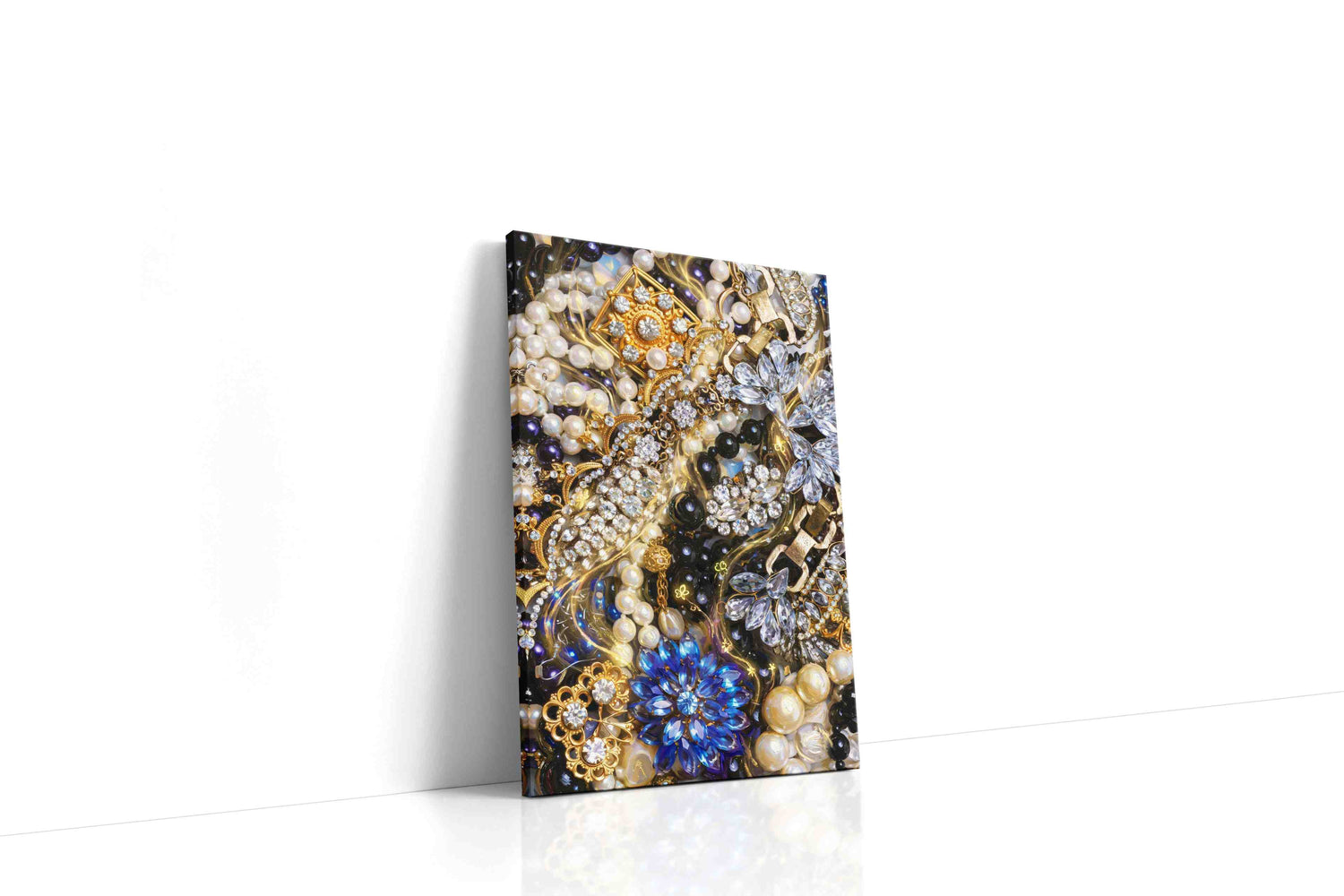 Opulent Elegance fortune canvas print, gallery-wrapped, ready to hang
