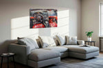 Crimson Velocity III - Automobile Wall Art, Classic Car Canvas Print, Automotive Decor