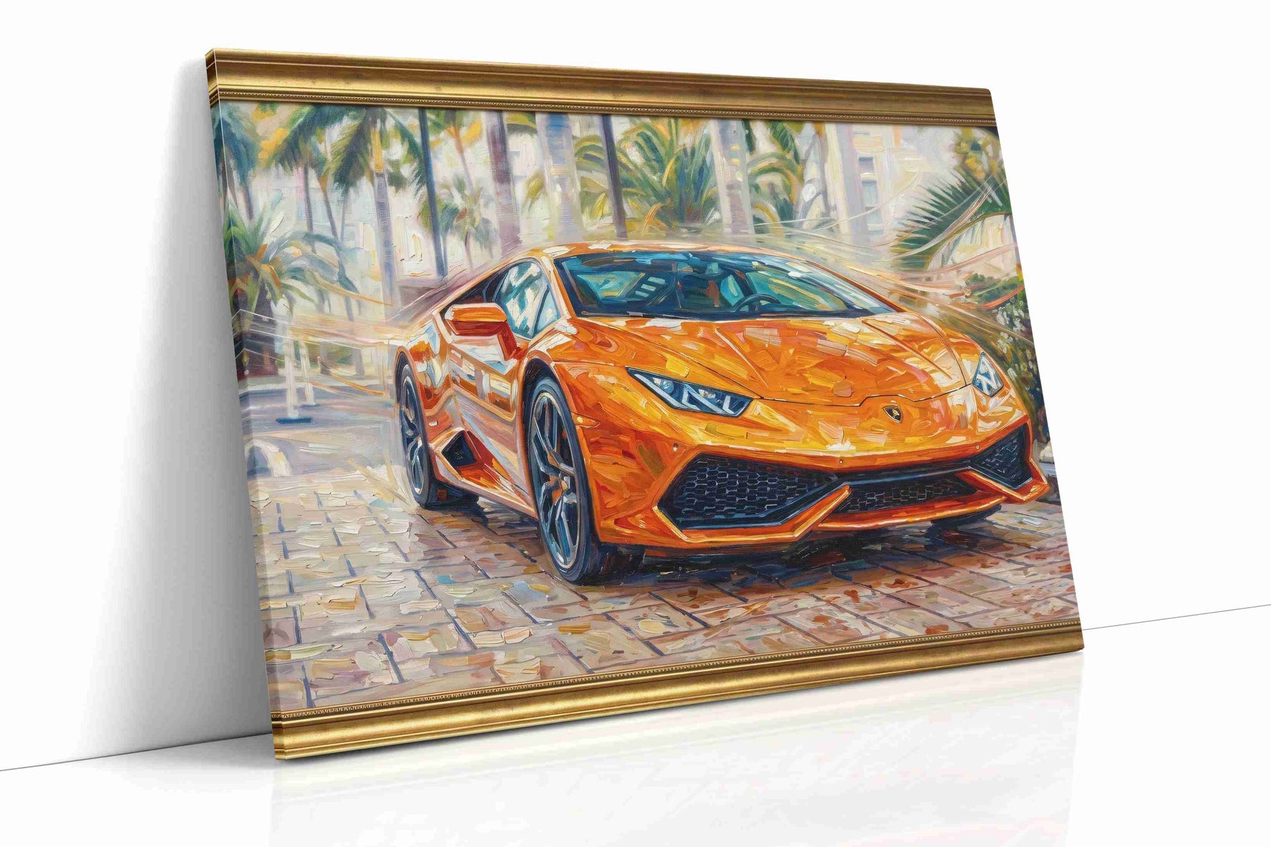 Tropical Velocity - Automobile Wall Art, Classic Car Canvas Print, Automotive Decor