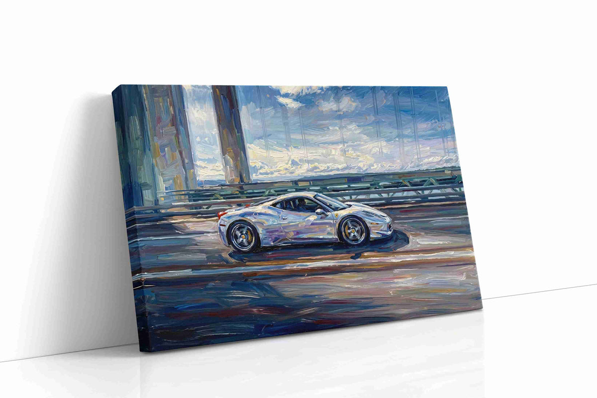 Velocity of Dreams - Automobile Wall Art, Classic Car Canvas Print, Automotive Decor