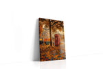 Autumn Whisper in the City autumn canvas print, gallery-wrapped, ready to hang