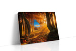 Enchanted Autumn Glow autumn canvas print, gallery-wrapped, ready to hang
