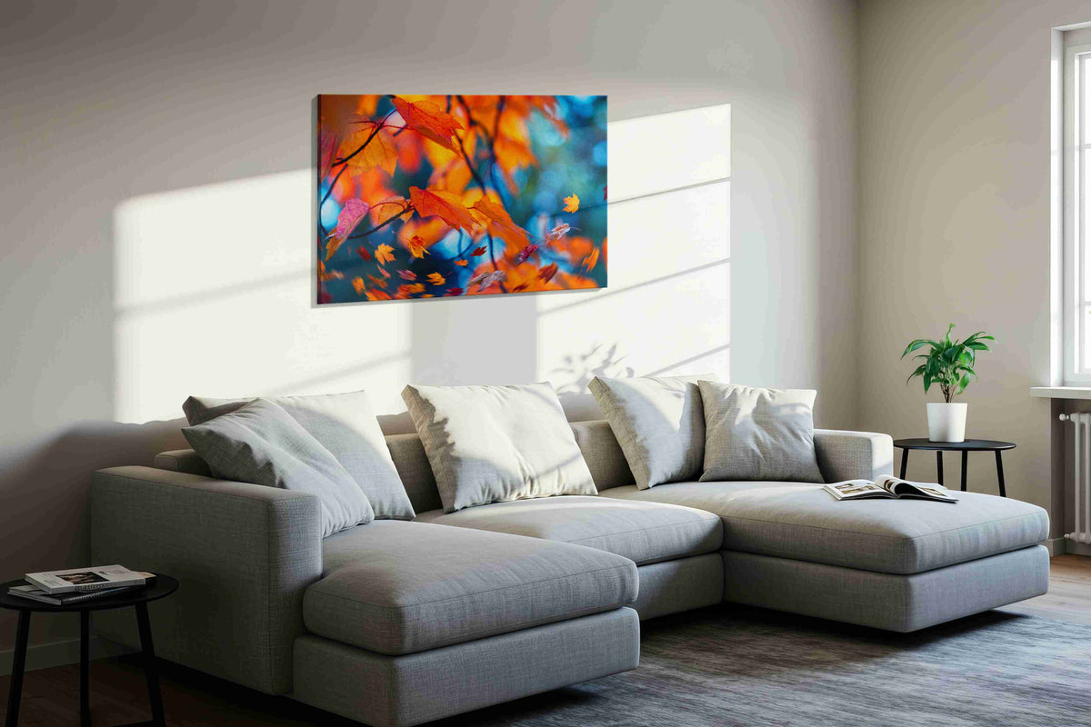 Whisper of Autumn Winds - Autumn Wall Art, Fall Canvas Print, Seasonal Decor
