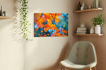 Whisper of Autumn Winds autumn canvas print, displayed in a living room