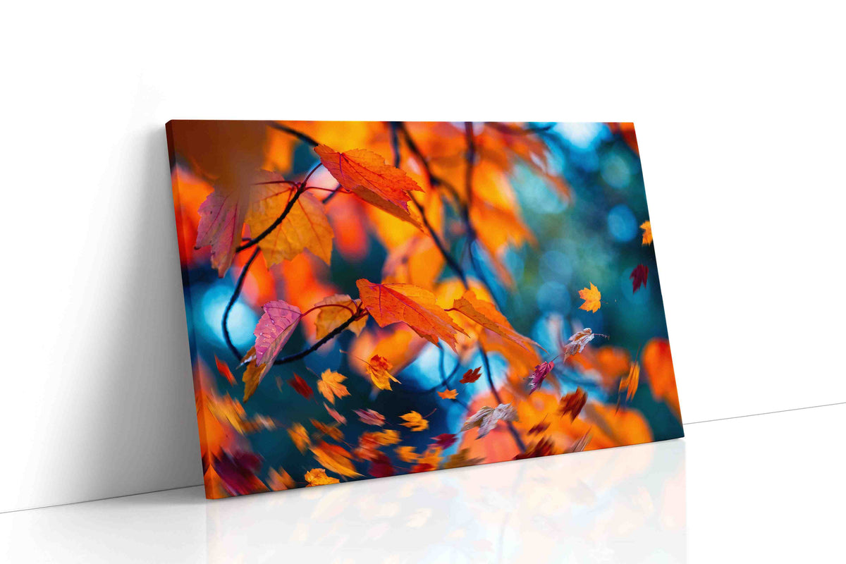 Whisper of Autumn Winds autumn canvas print gallery-wrapped landscape canvas studio shot