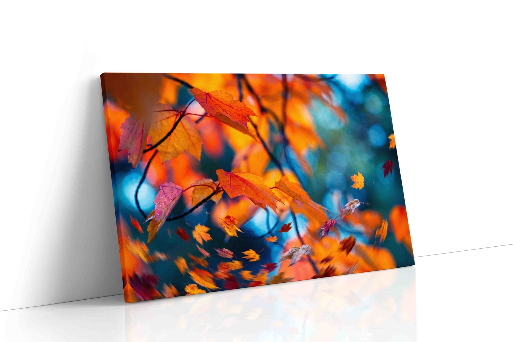 Whisper of Autumn Winds autumn canvas print gallery-wrapped landscape canvas studio shot