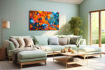 Whisper of Autumn Winds autumn canvas print, hanging on wall