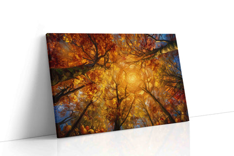 Whispers of Autumn Canopy