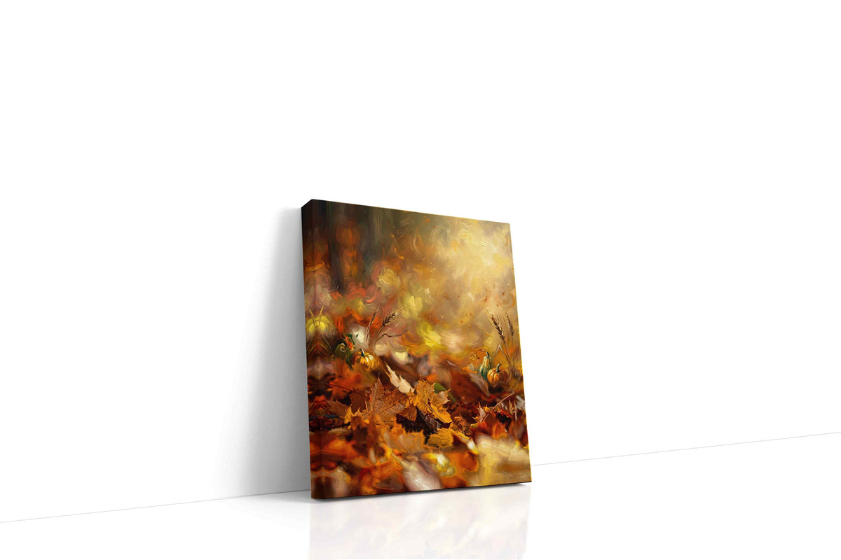 Whispers of Autumn Glow II autumn canvas print, gallery-wrapped, ready to hang