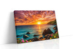 Serenade of the Dusk Waves summer canvas print, gallery-wrapped, ready to hang