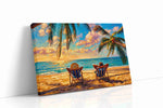 Sunset Serenity Escape summer canvas print, gallery-wrapped, ready to hang