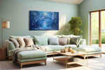 Mystical Frosted Pathway - Fantasy Wall Art, Magical Canvas Print, Mythical Art