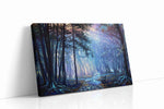 Realm of Enchanted Twilight fantasy canvas print gallery-wrapped landscape canvas studio shot
