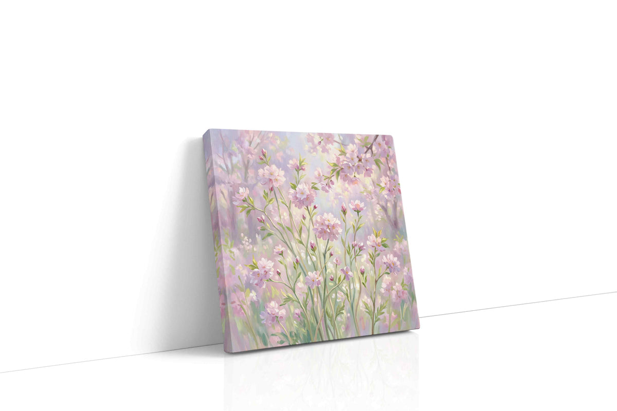 Spring's Whispering Blooms spring canvas print, gallery-wrapped, ready to hang