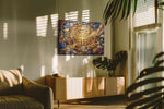 Eternal Fortune Blossoms fortune canvas print, on wall, lifestyle preview