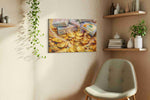 Treasure of Prosperity fortune canvas print styled in a living room