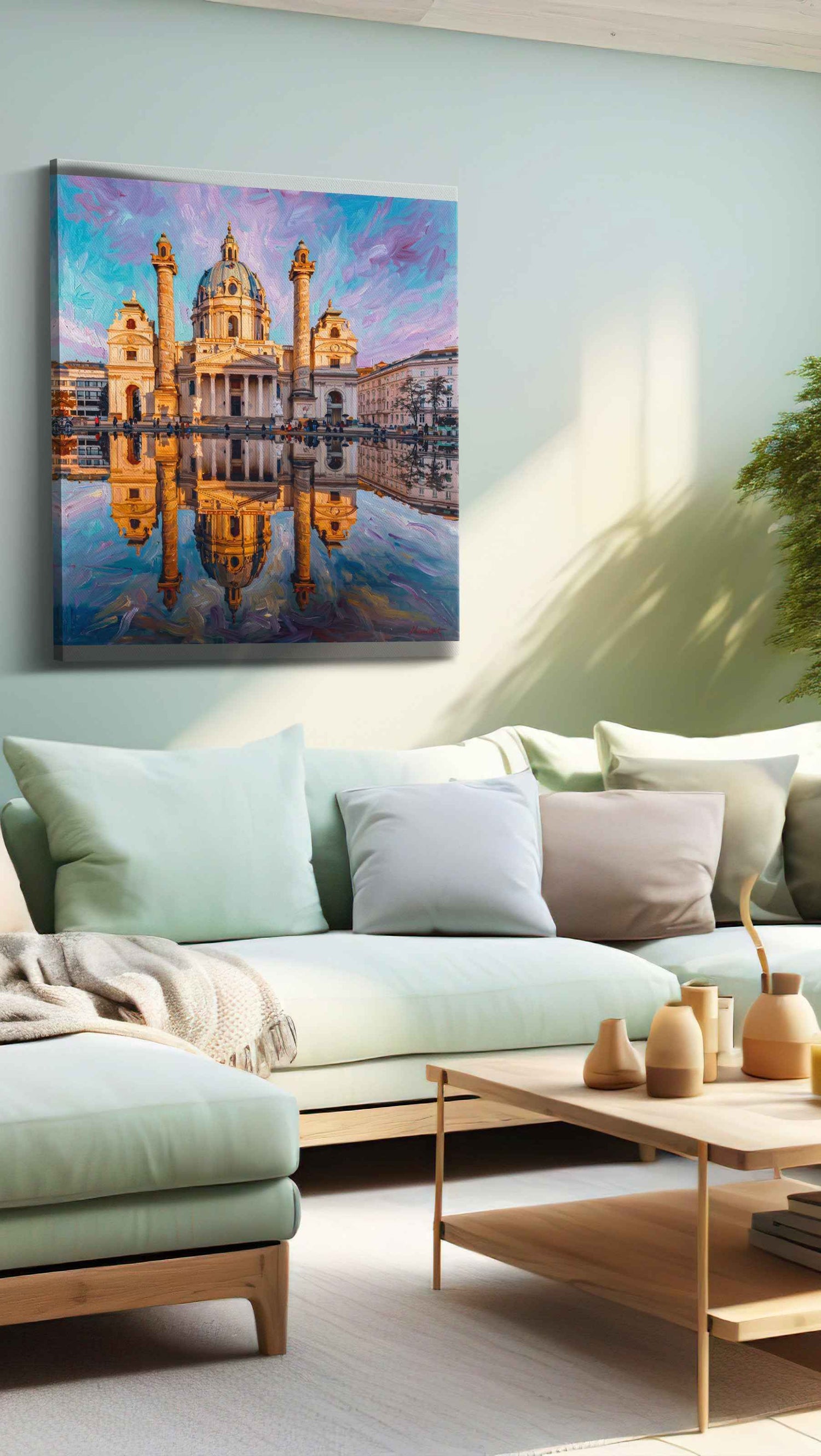 Reflections of Baroque Majesty - Landmark