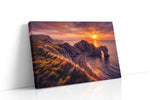 Eternal Sunset at Arched Cliffs beach canvas print, gallery-wrapped, ready to hang