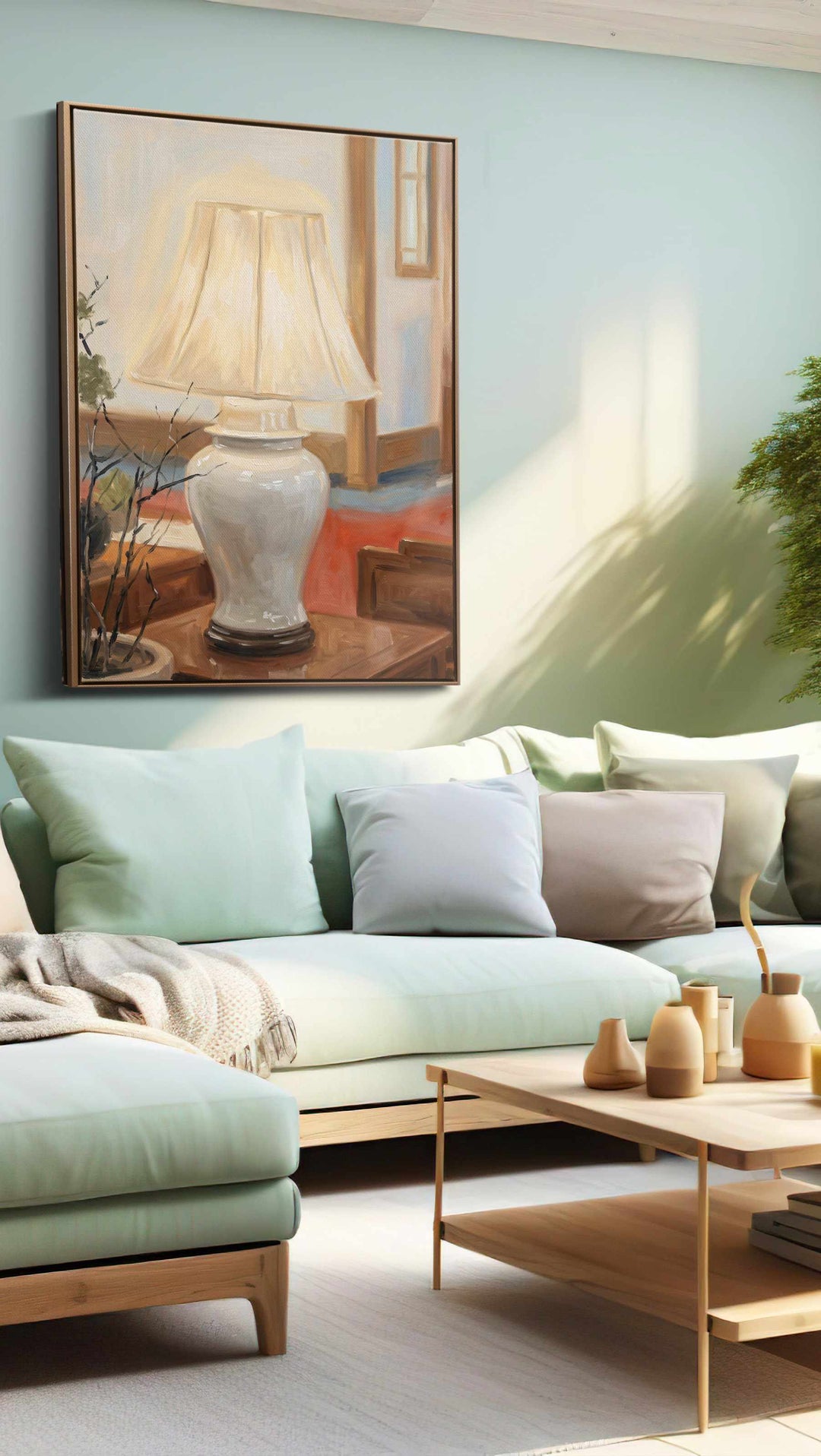 Illuminated Stillness - Canvas Wall Art