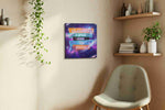 Cosmic Motivation motivational canvas print in a living room scene