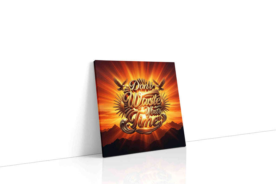 Eagles of Dawn Inspiration motivational canvas print, gallery-wrapped, ready to hang