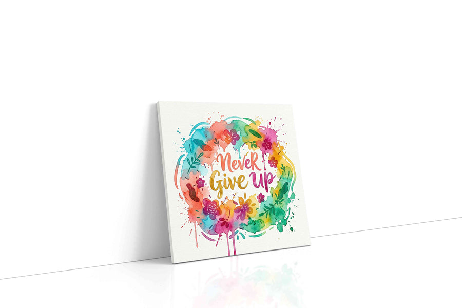Everlasting Encouragement motivational canvas print, gallery-wrapped, ready to hang