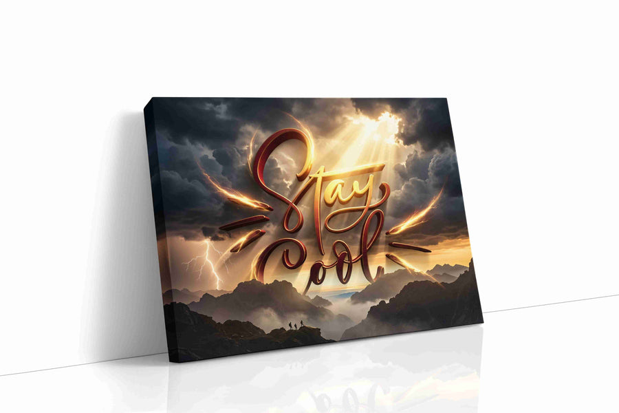 Luminous Reminders motivational canvas print, gallery-wrapped, ready to hang