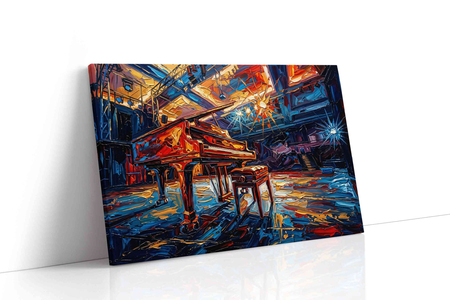 Harmonies of Light music canvas print, gallery-wrapped, ready to hang